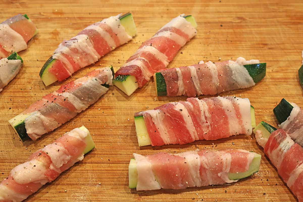 ズッキーニ肉巻き3