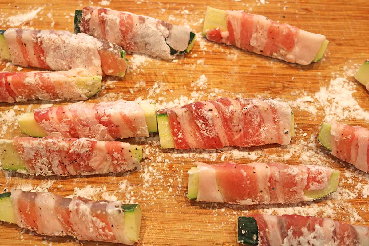 ズッキーニ肉巻き4