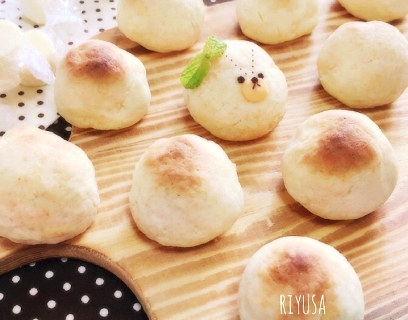 riyusaさんの丸ごとチーズの一口クッキー