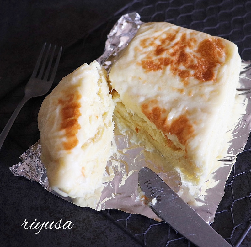 フライパンやトースターで♪riyusaさんの「ホットケーキミックスとチーズ」のザッパおやつレシピ