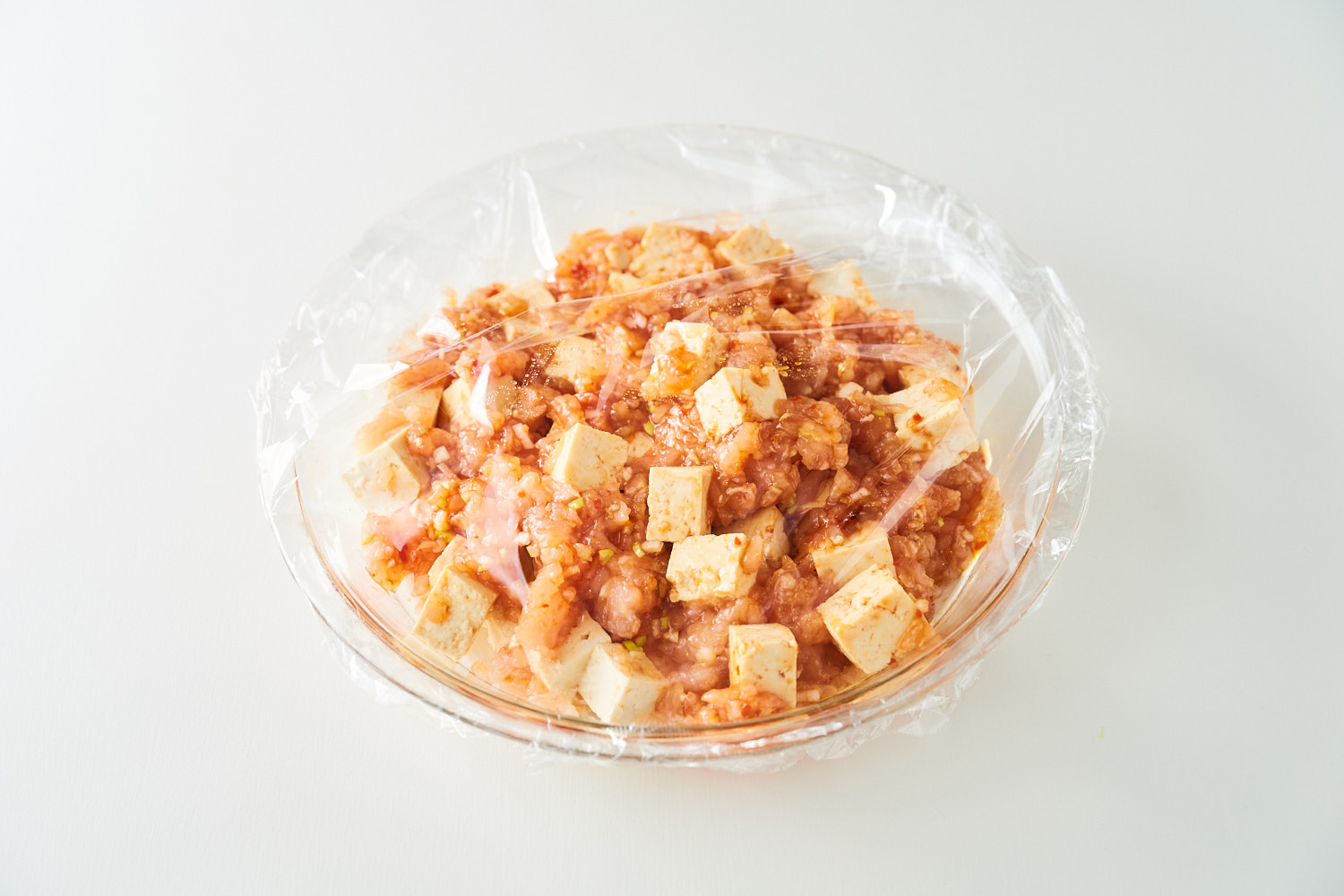 具材をレンジで加熱