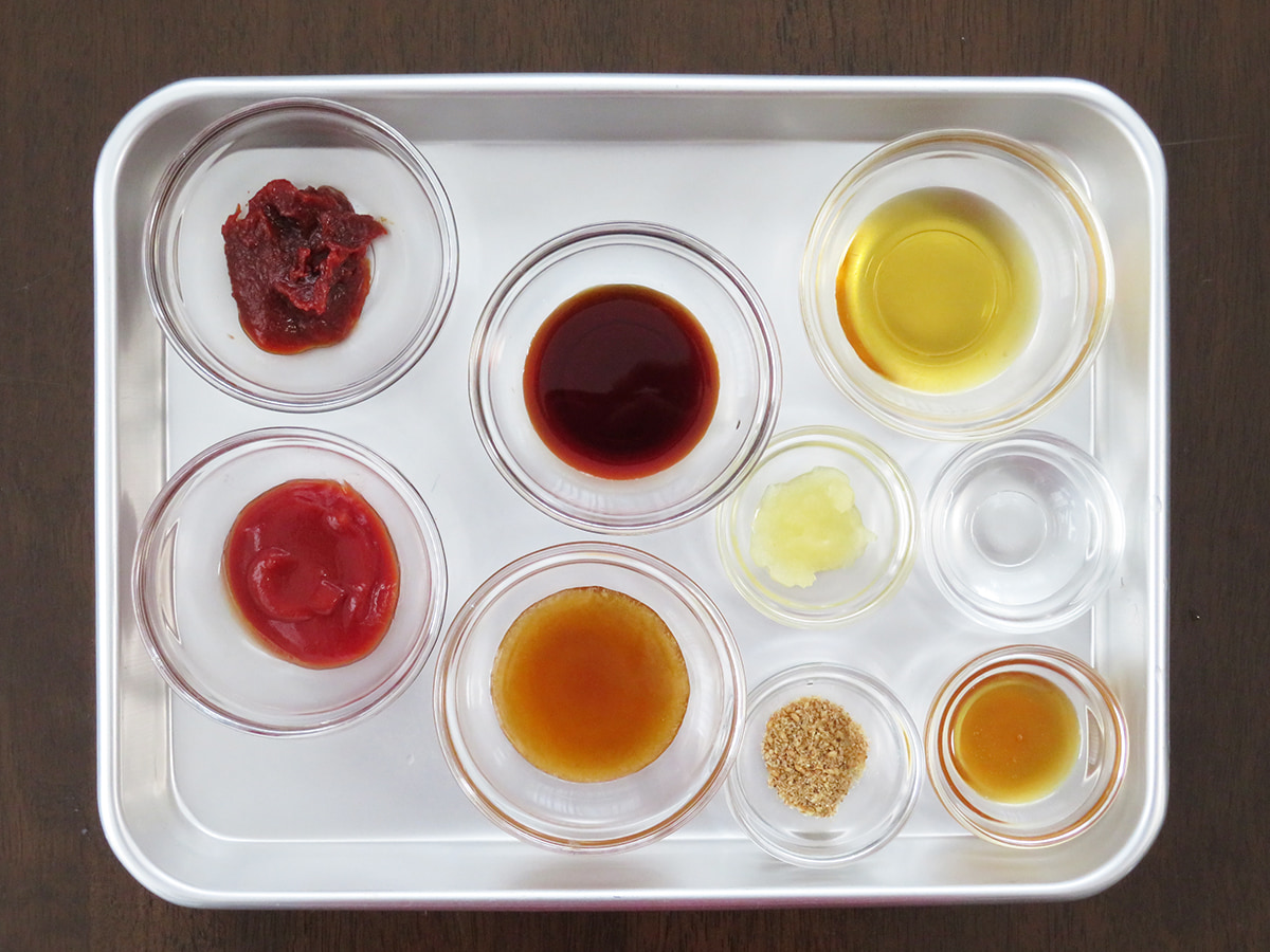 「ヤンニョム厚揚げ」材料2