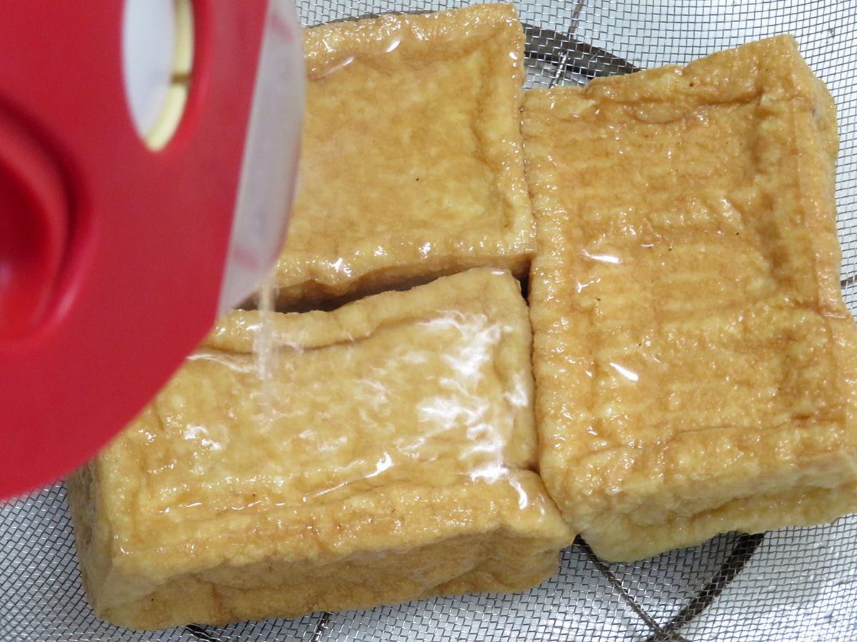 「ヤンニョム厚揚げ」作り方