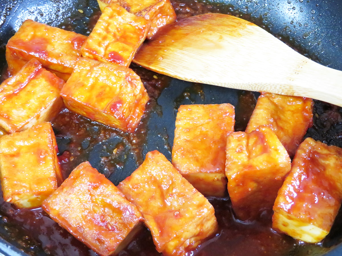 「ヤンニョム厚揚げ」作り方