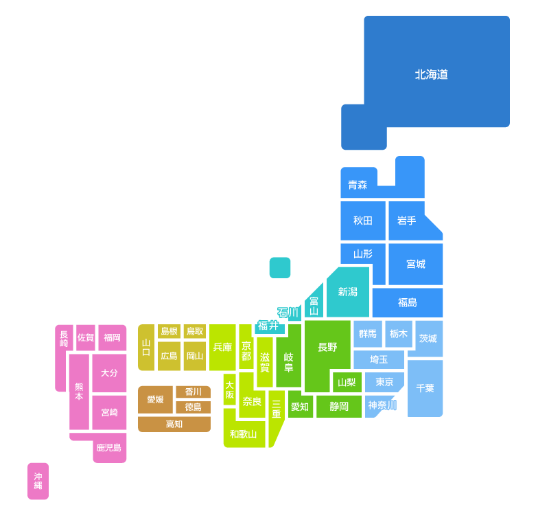 日本地図