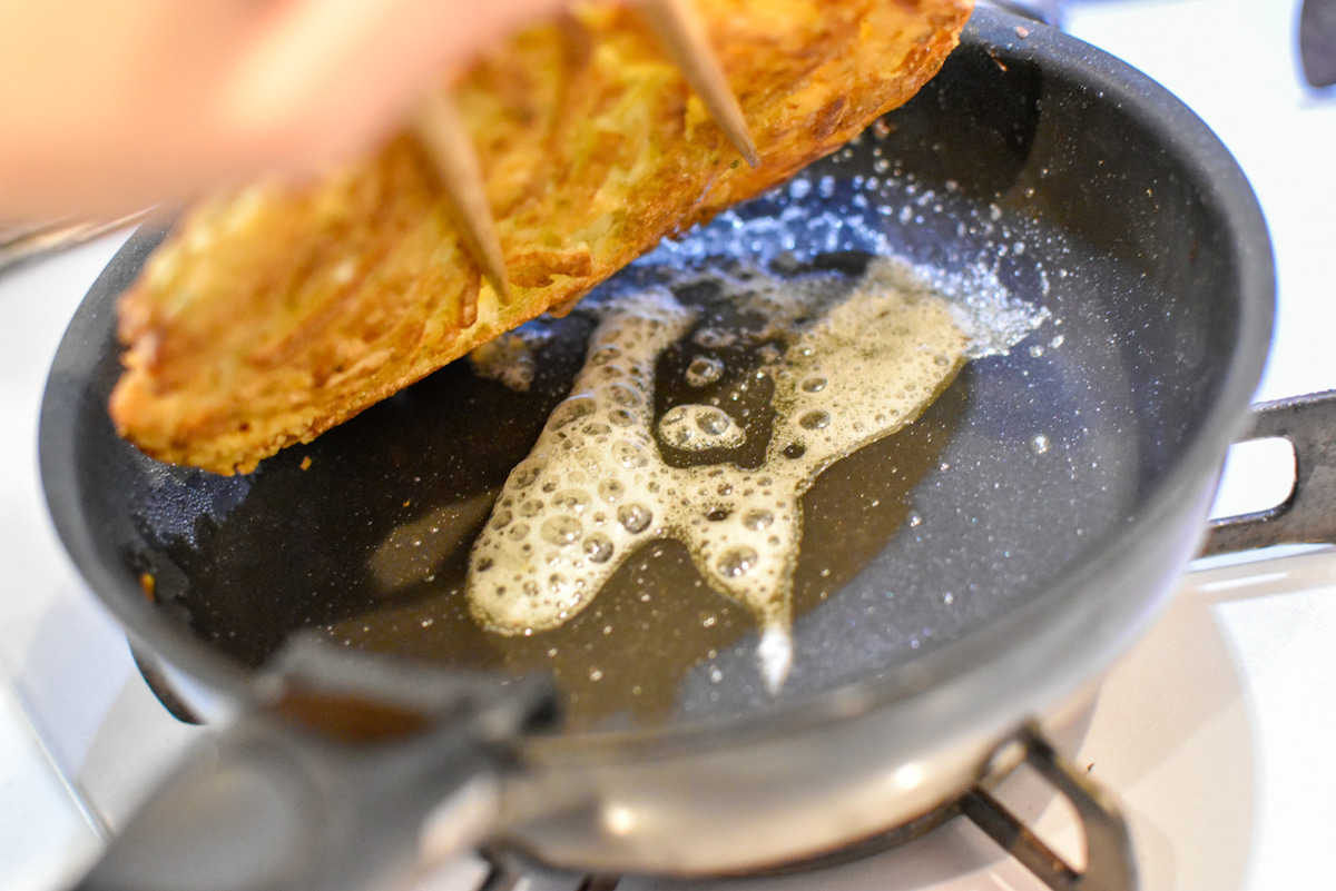 じゃがいものカリカリ青のりチーズ焼き12