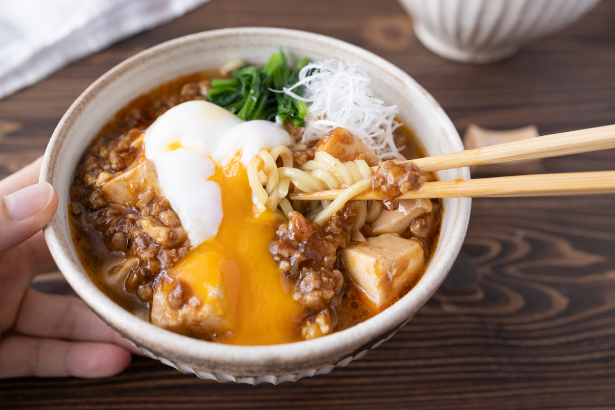 完成カット(箸上げ)