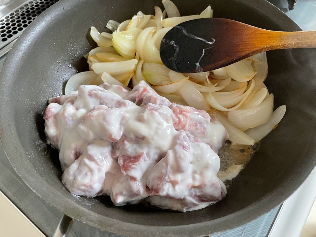 肉も入れます