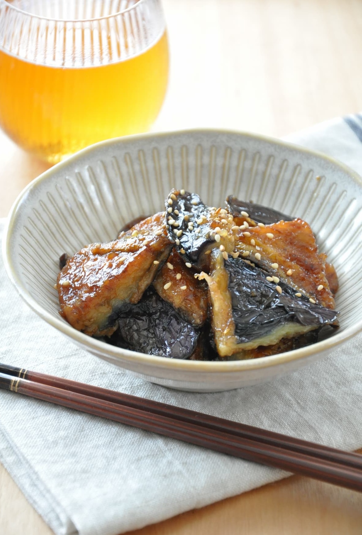 なすの甘辛
