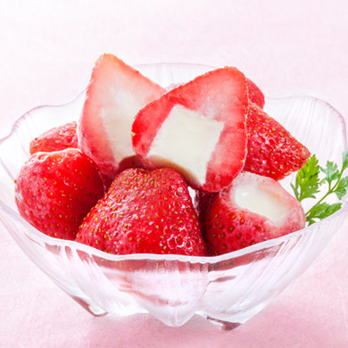 春摘み苺アイスクリーム（20粒入）／鹿野屋