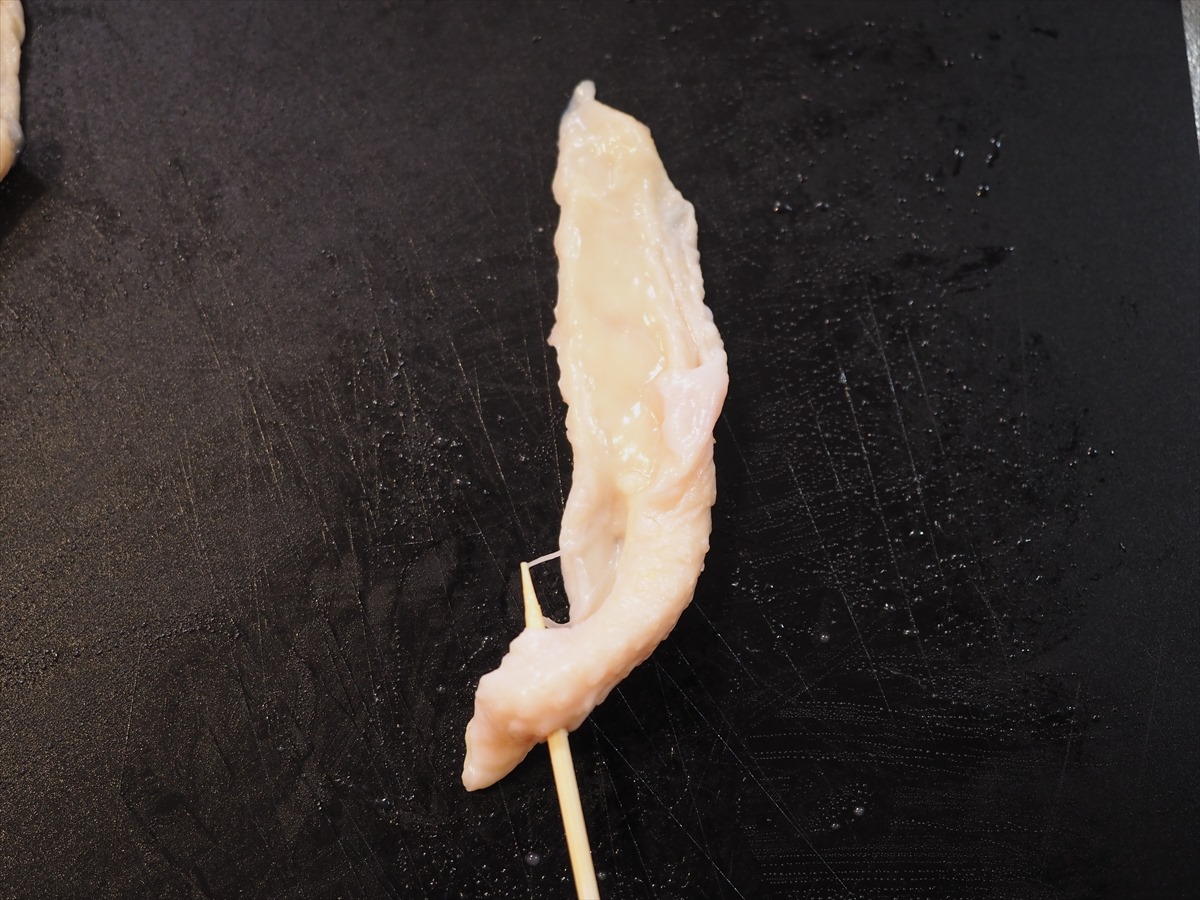 焼鳥、とり皮の塩焼きの作り方