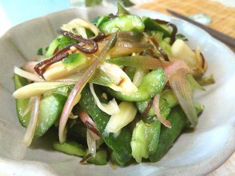 さわやか&シャキシャキ!「みょうが」が決め手の簡単ナムル