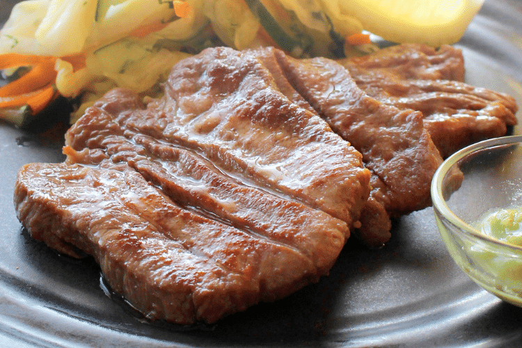 杜の都仙台名物肉厚牛たん塩味500g／かたい信用やわらかい肉 肉のいとう