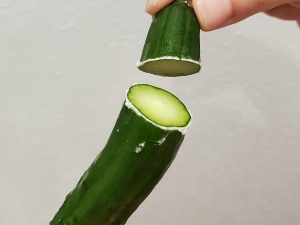 きゅうりから白い液体が出てくる