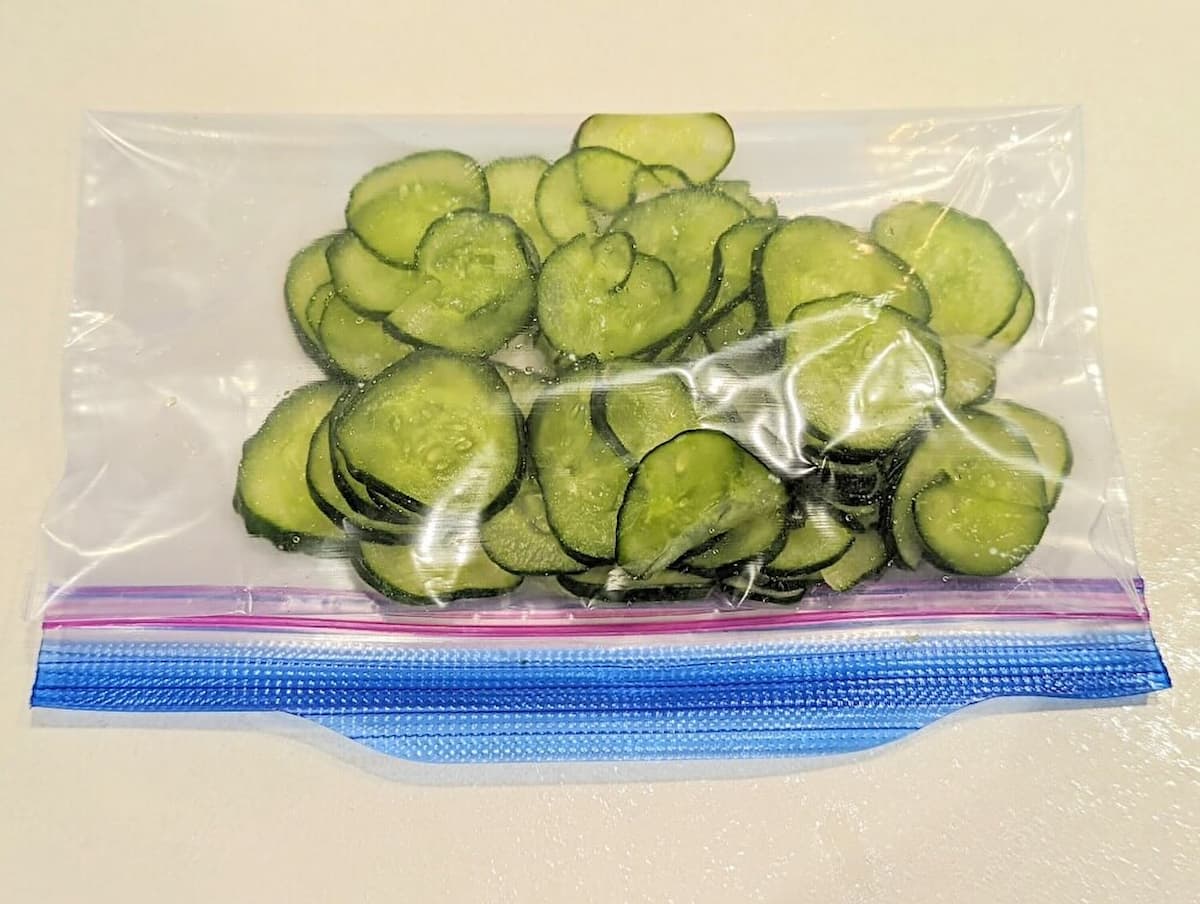 きゅうりは冷凍保存が可能