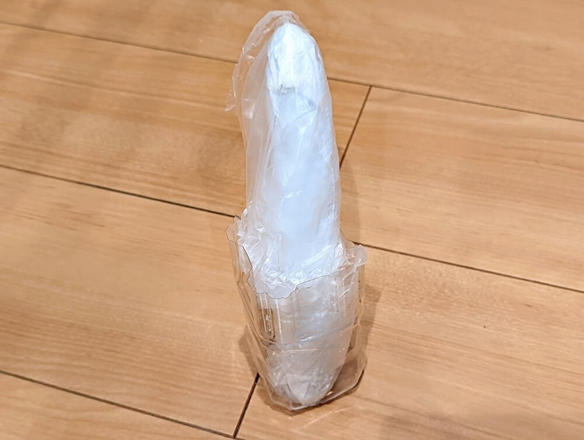 きゅうりは立てて保存する