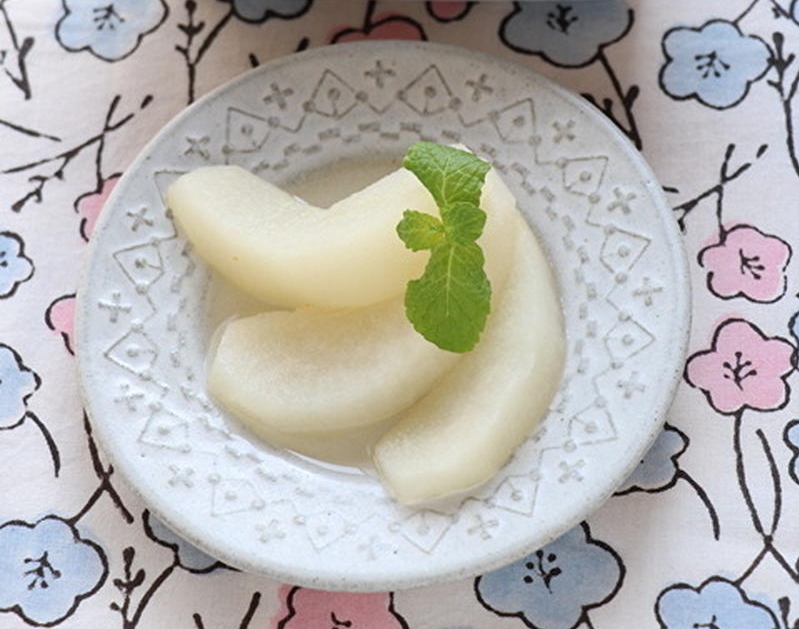 今だけのおいしさ!「梨のコンポート」を作ってみよう♪