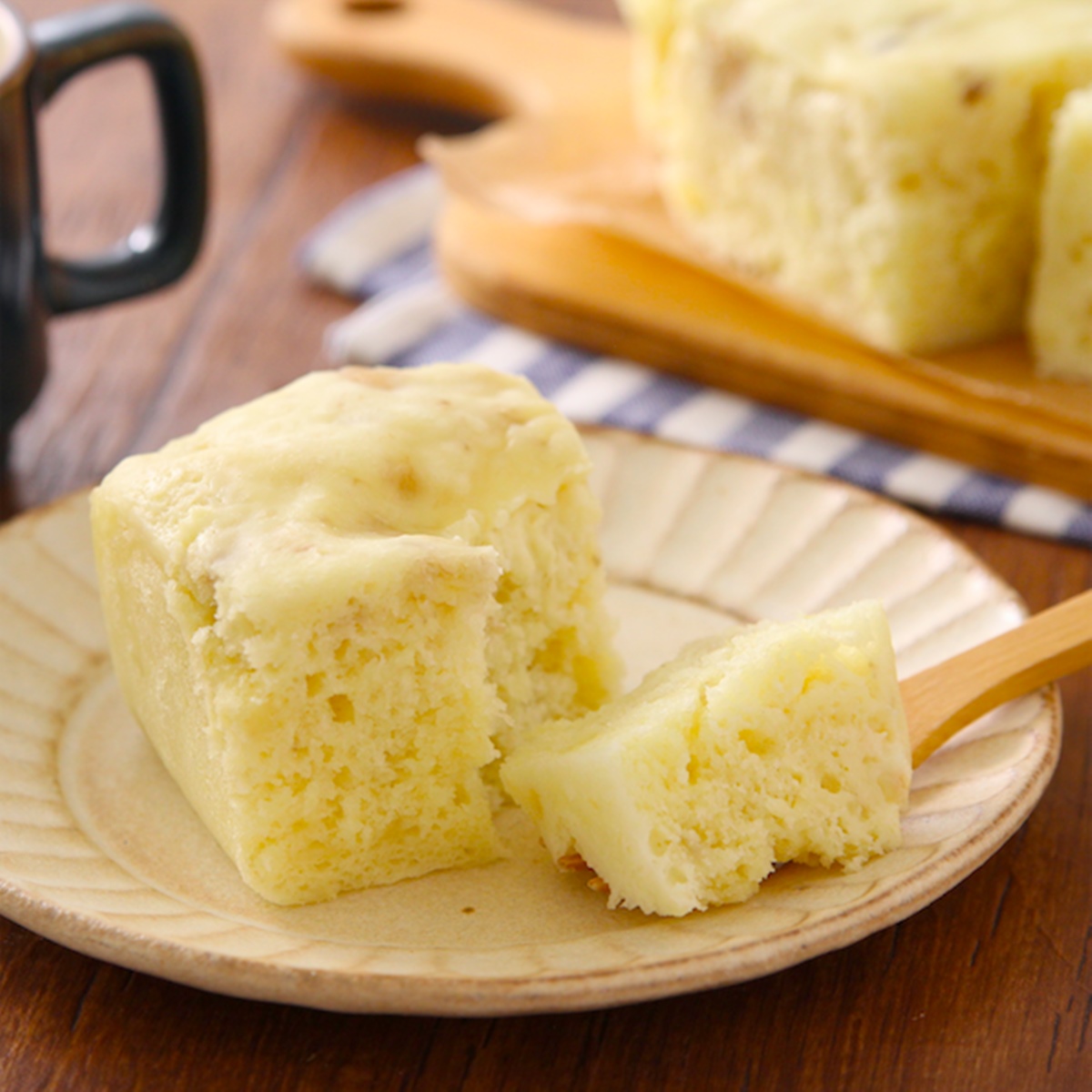10分で完成!ホットケーキミックスで作るレンジ「蒸しパン」