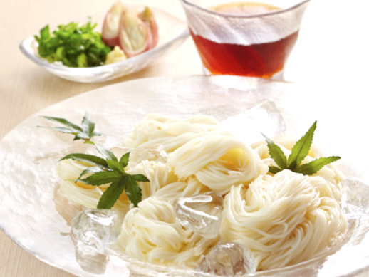 生素麺（そうめん） 専用つゆセット／本格冷凍麺工房武蔵野