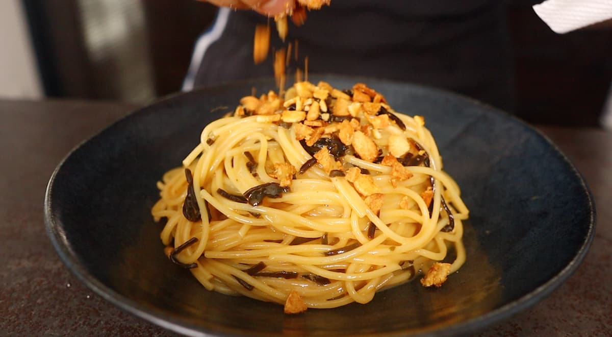 にんにくパスタ