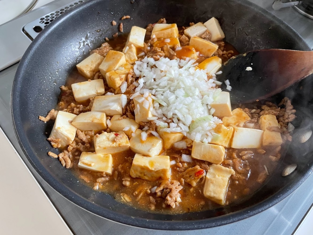 香味野菜を入れる