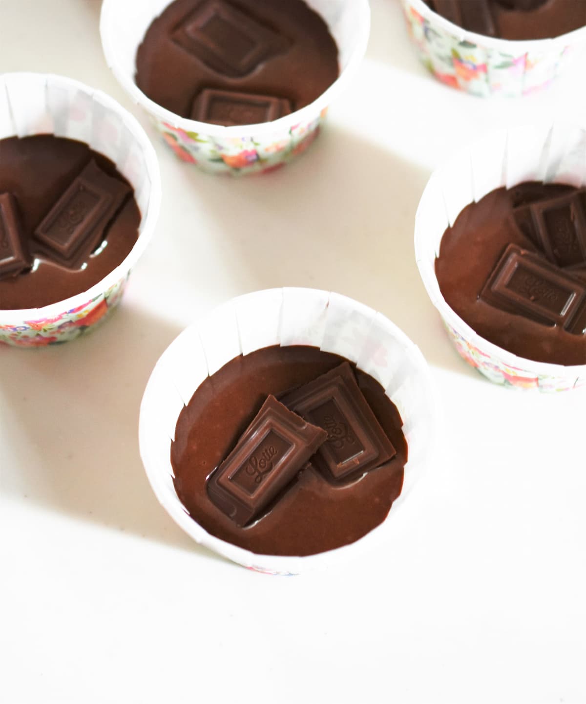 チョコ蒸しパン