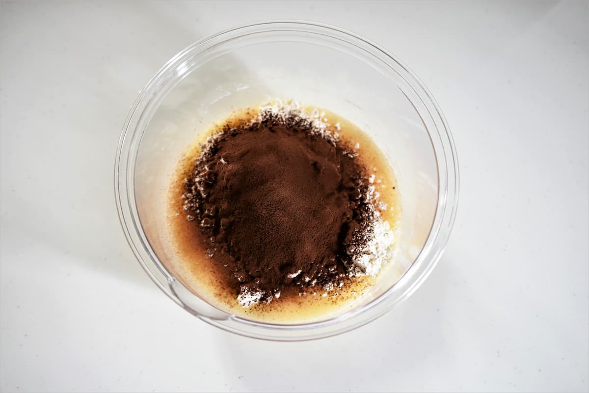 チョコ蒸しパン