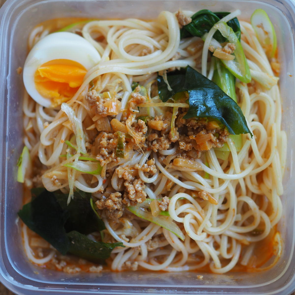 冷やし担々冷や麦