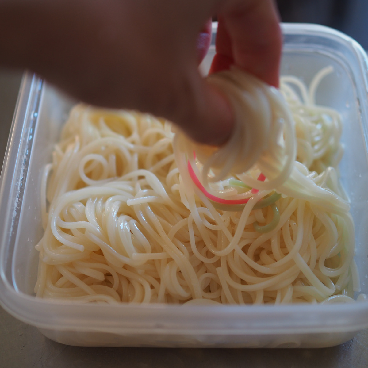 冷やし担々冷や麦　作り方1-3