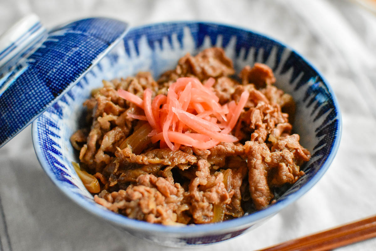 牛丼アップ
