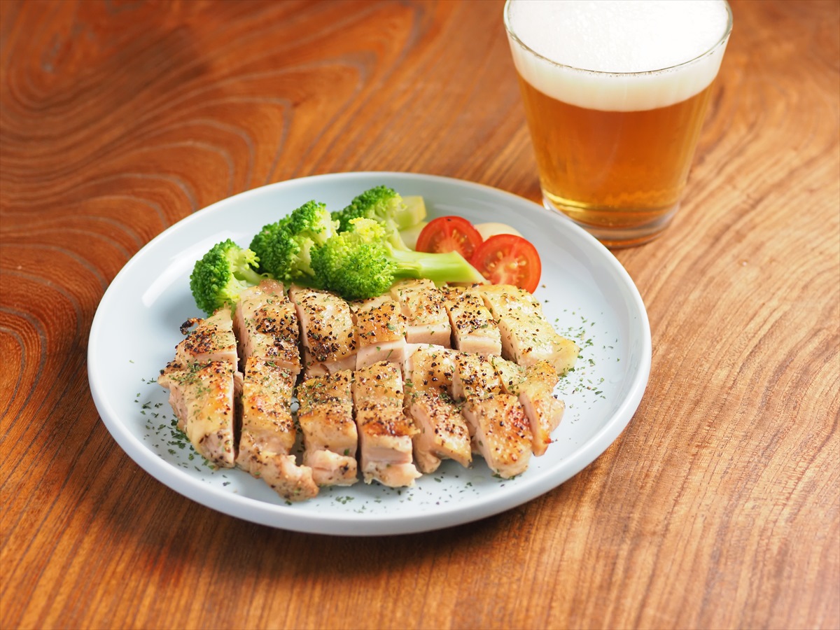 ガーリックパウダーでグリルチキン
