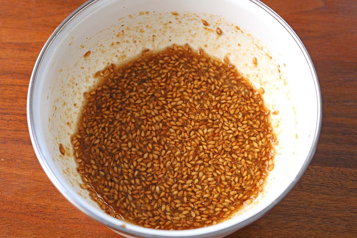 韓国風お豆腐チョレギサラダ4