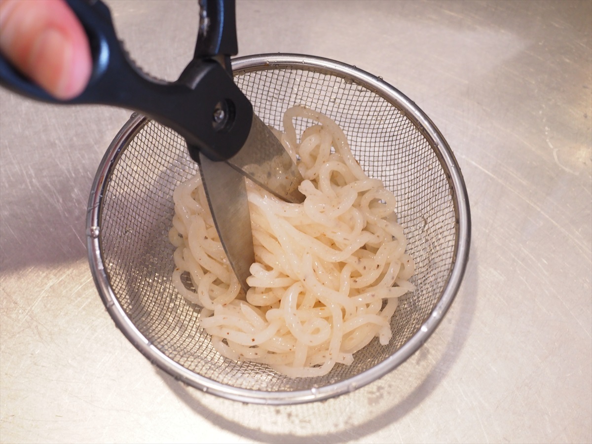 鶏むね肉とこんにゃくのかさ増し焼きそば