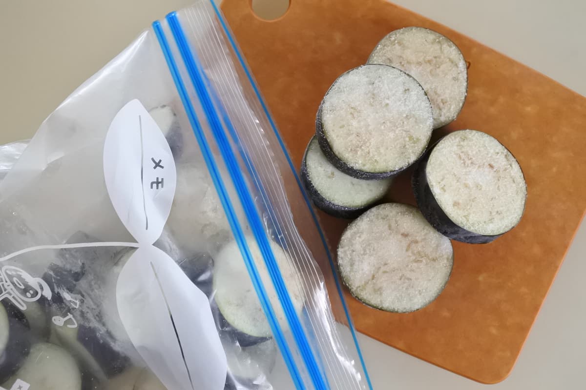 なすのレンチン煮