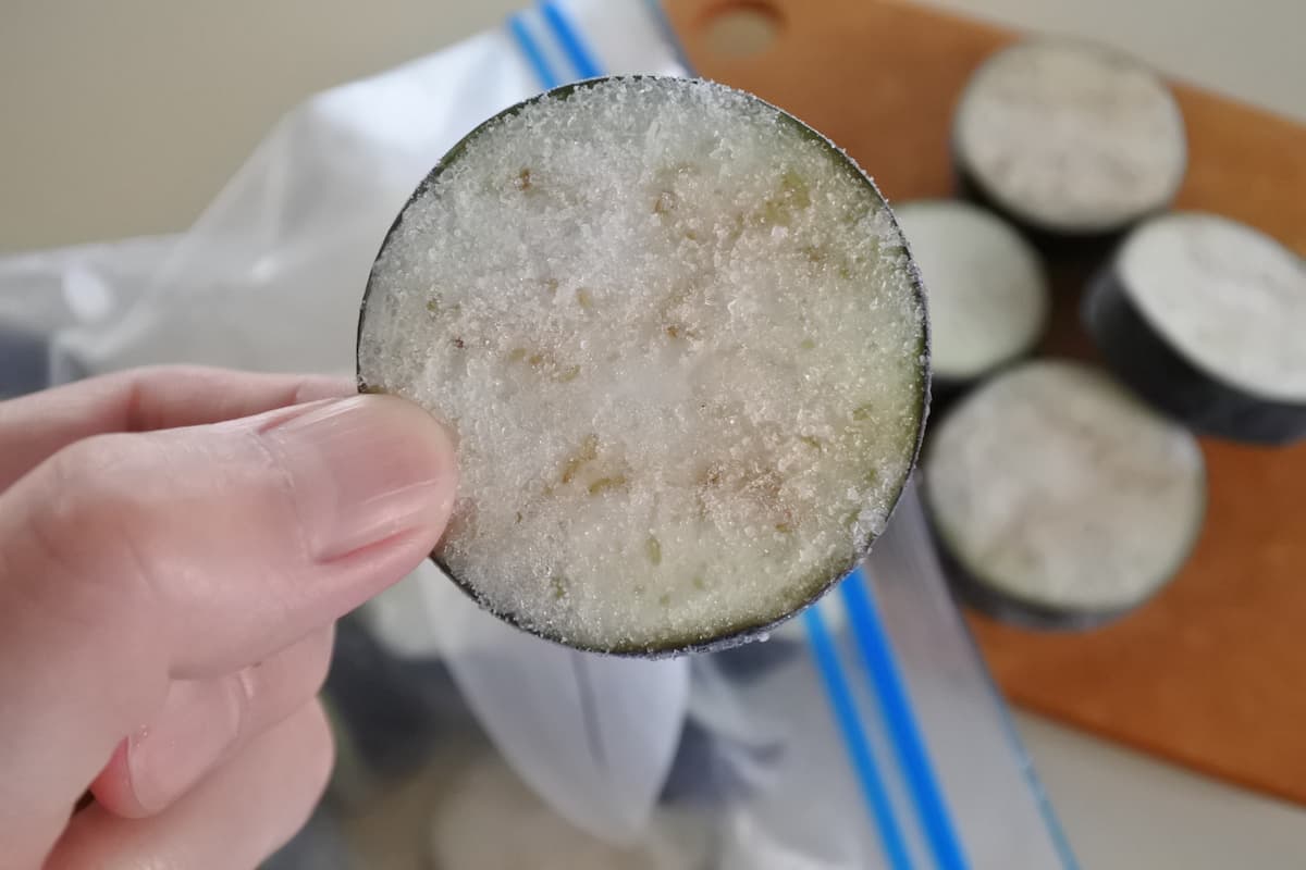 なすのレンチン煮