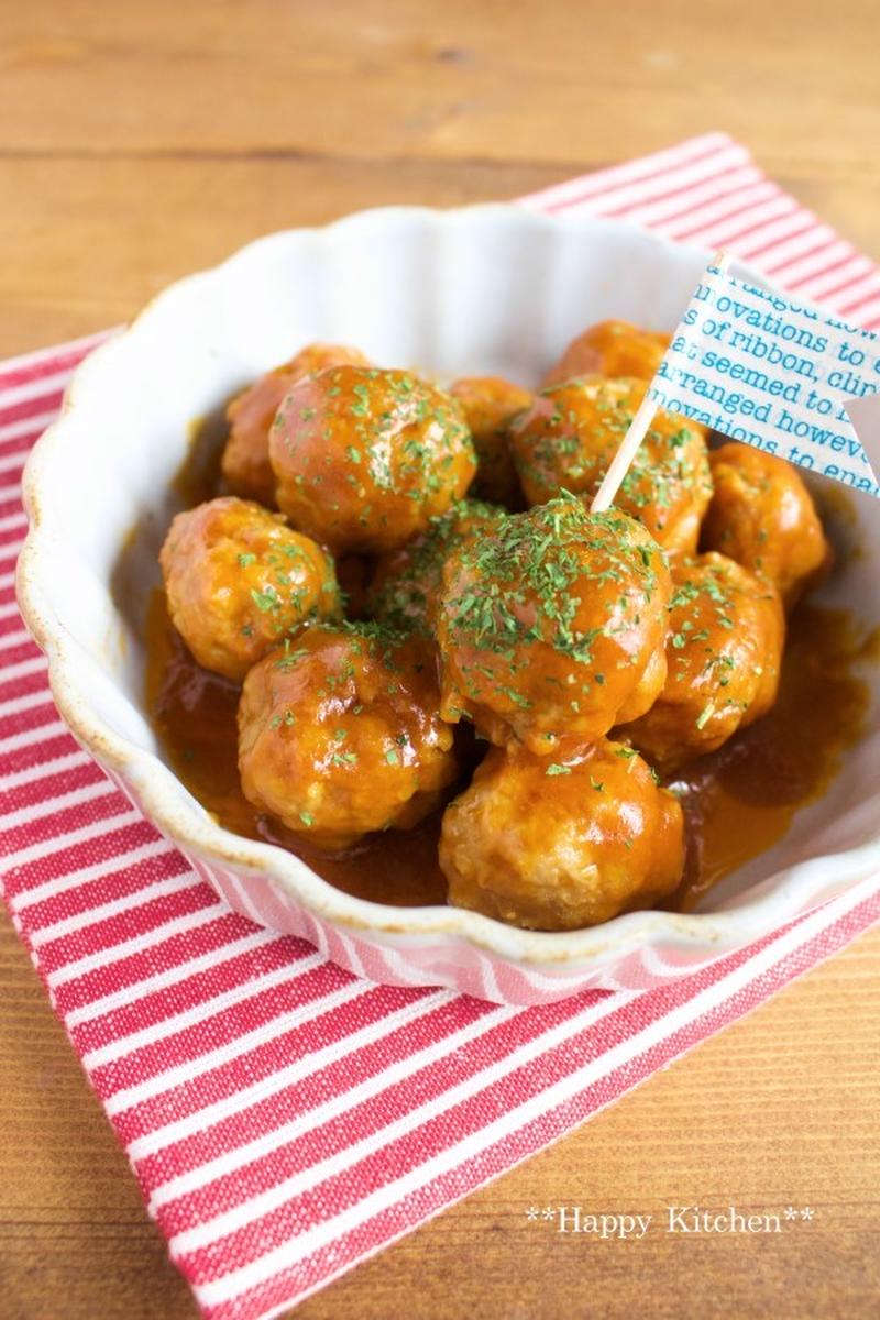 お弁当にも便利！たっきーママさんの「レンチンミートボール」味付けバリエ