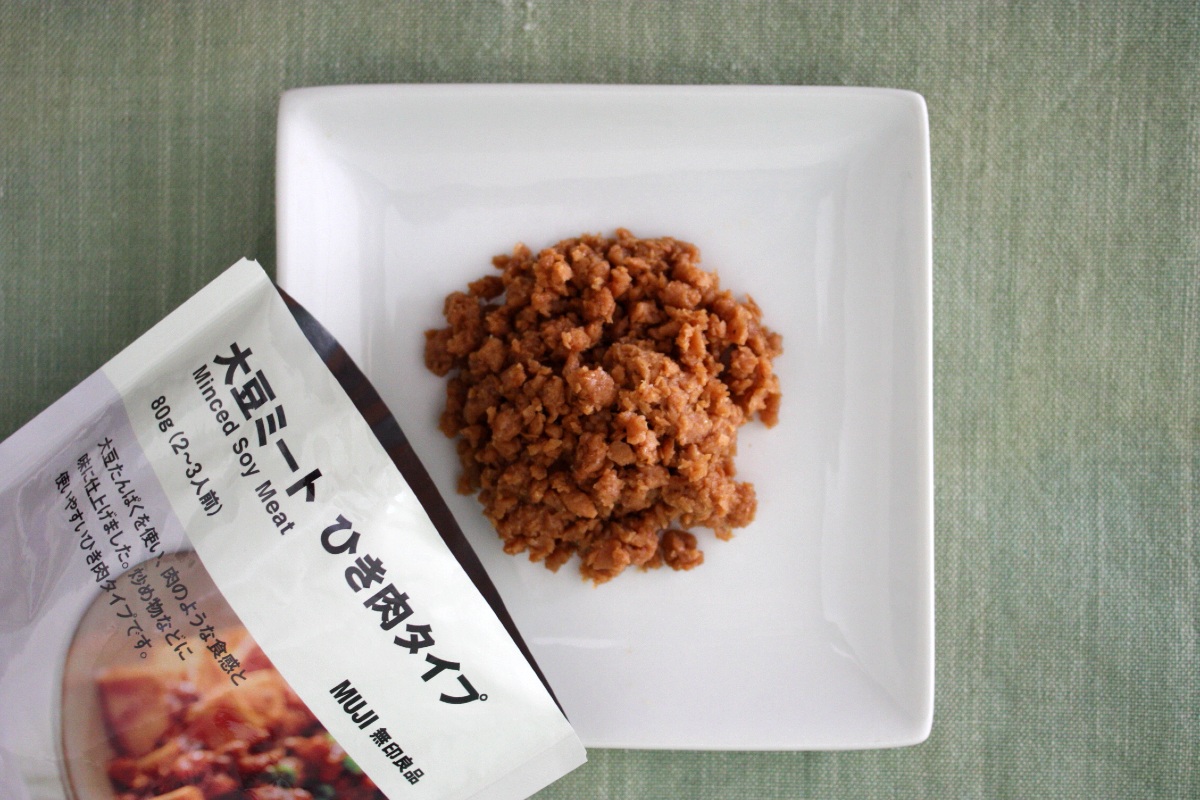 うま味も食感もさすが無印良品！「大豆ミート　ひき肉タイプ」ラクうまレシピ