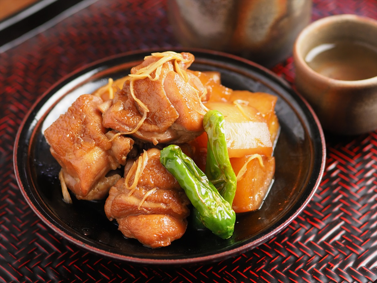 鶏もも肉と大根の角煮