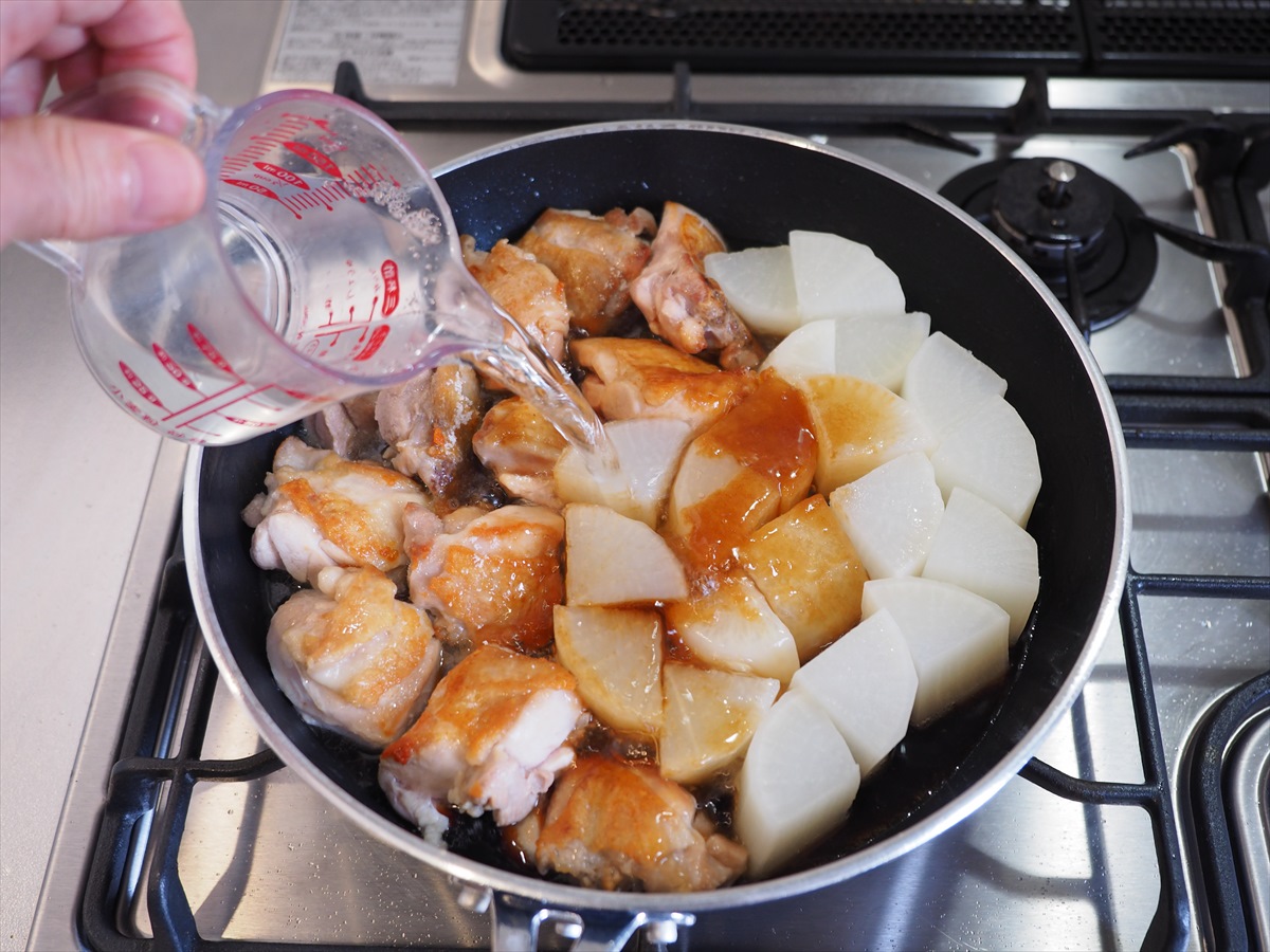 鶏もも肉と大根の角煮
