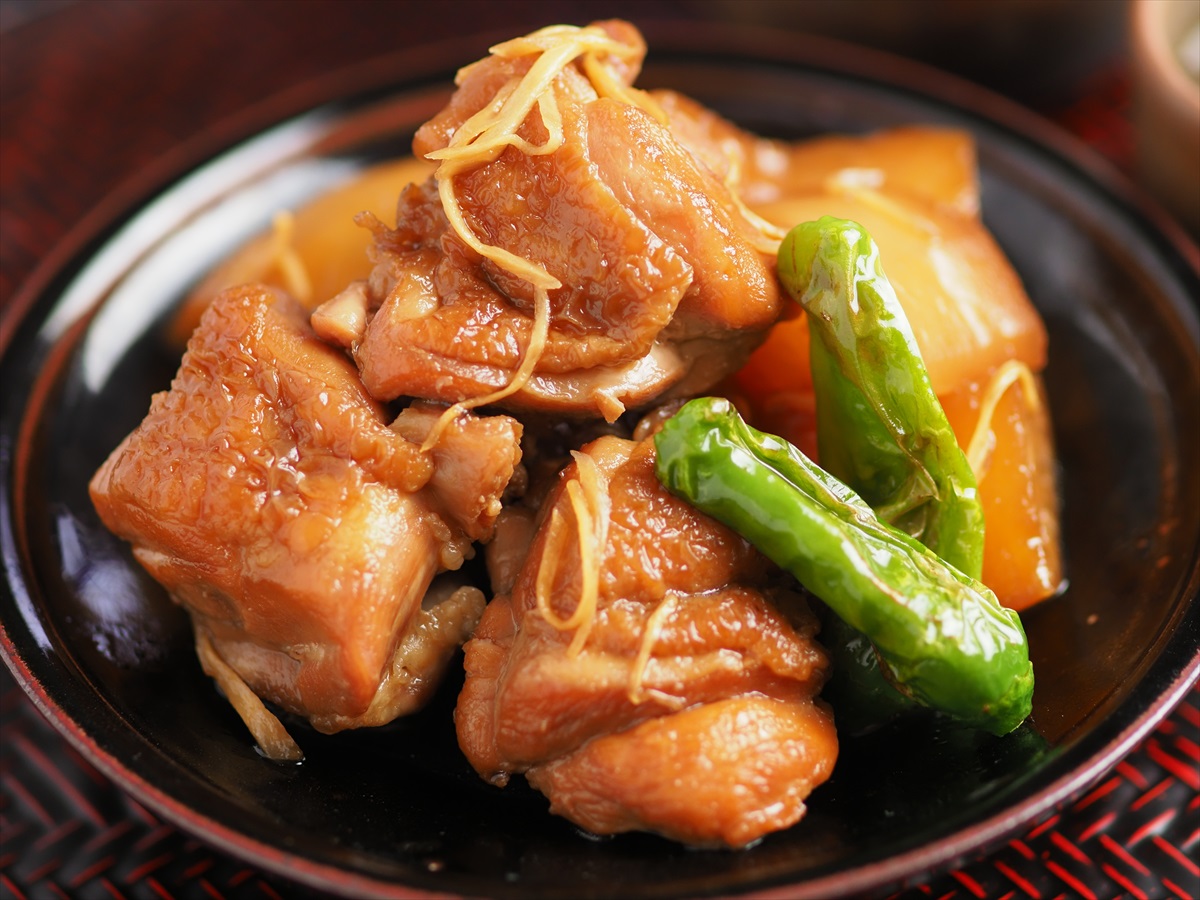 鶏もも肉と大根の角煮