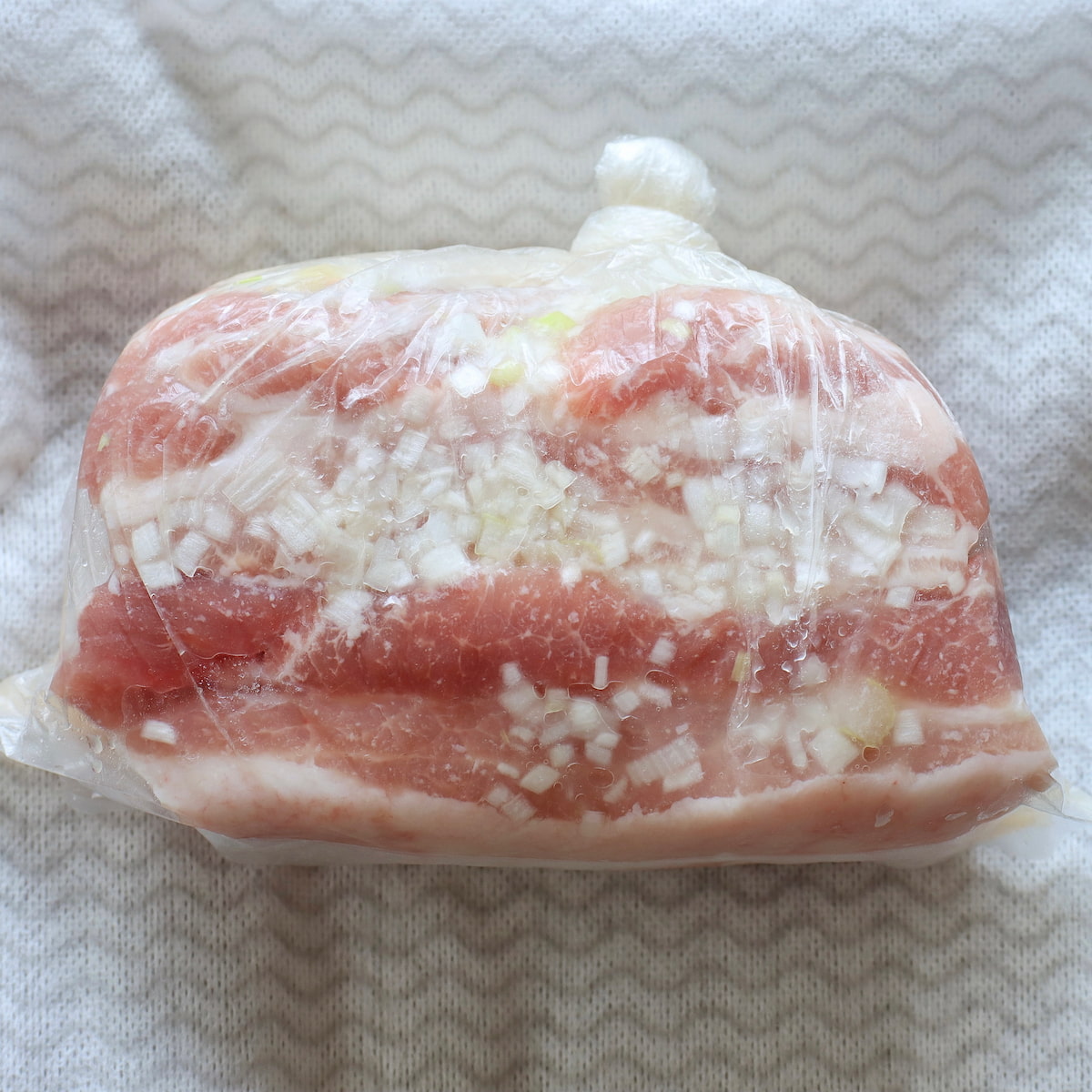 焼き蒸し豚マリネ