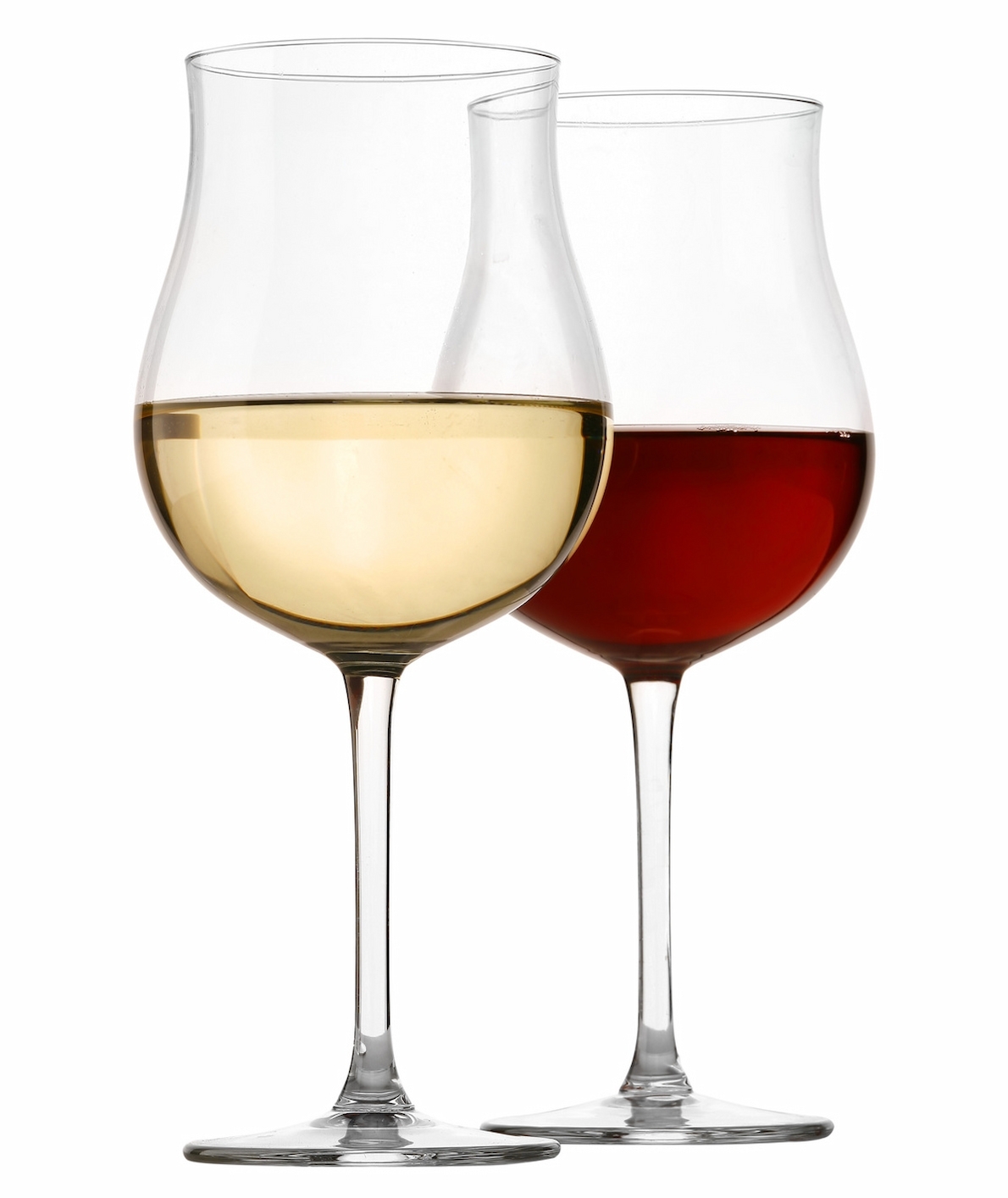 赤ワインと白ワイン