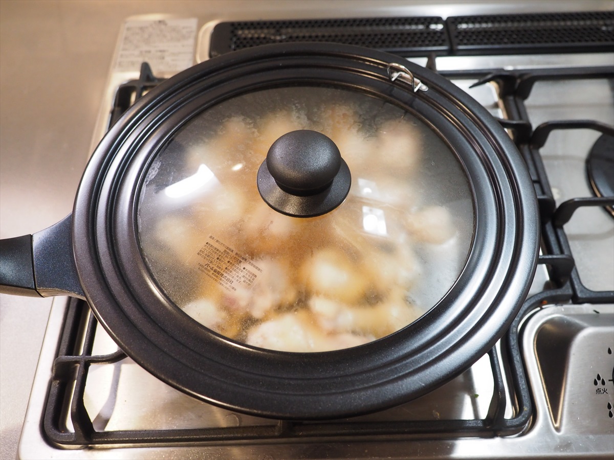 優しい味で美味しい！手羽元としりしり大根のスープ煮　大量調理で作り置き