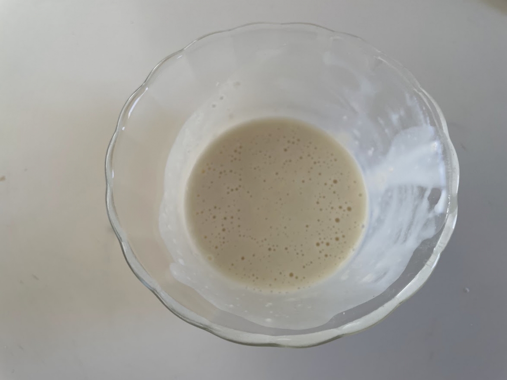 牛乳とき薄力粉