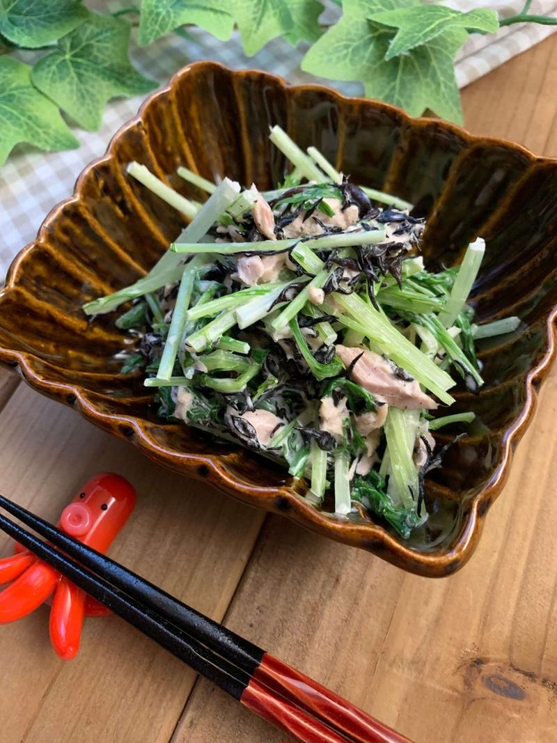 副菜もメインもレンジだけで完成！「水菜」の簡単レシピ4選