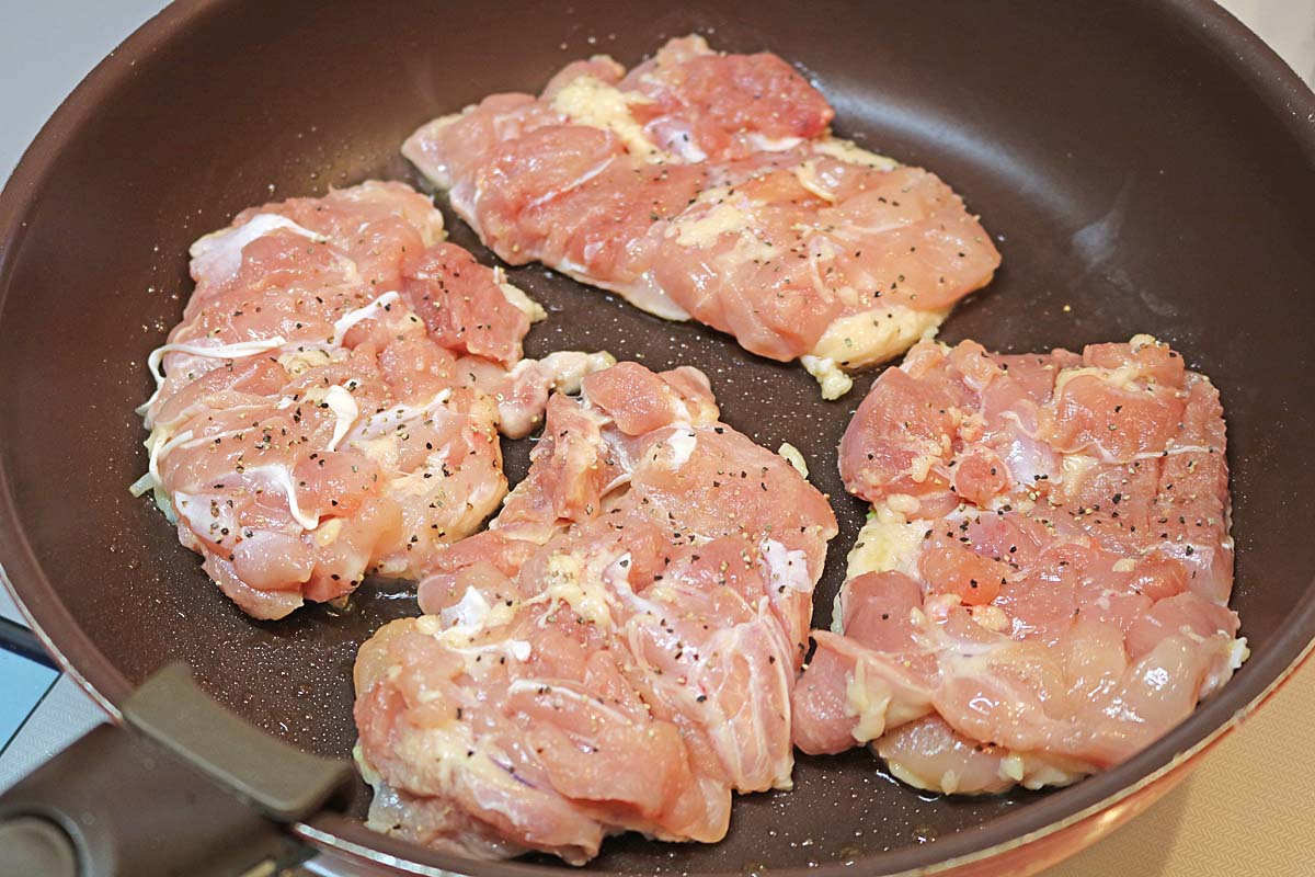 レモンバターチキン２