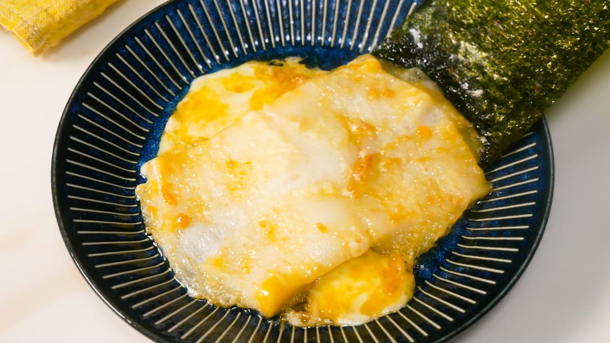 味噌マヨチーズ餅工程3