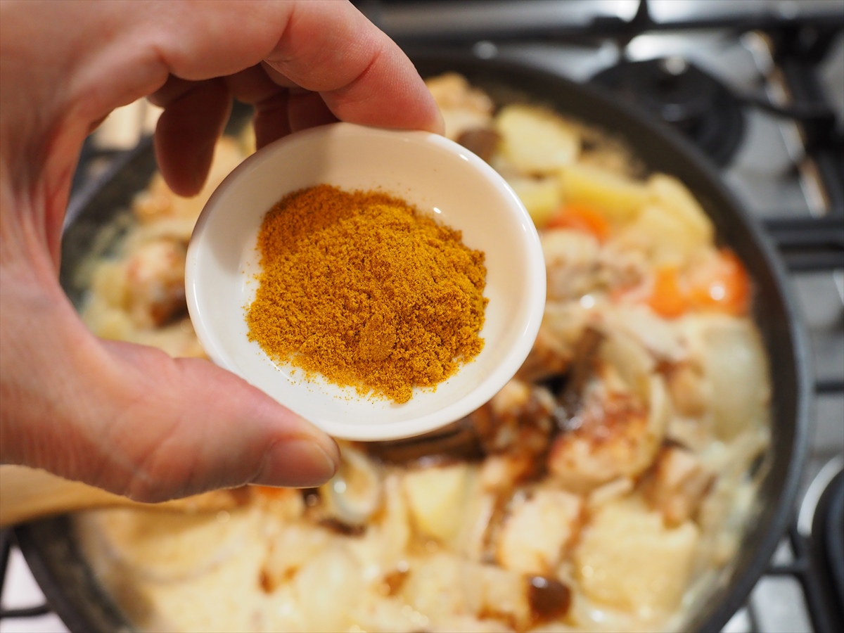 鶏むね肉のカレークリームシチュー