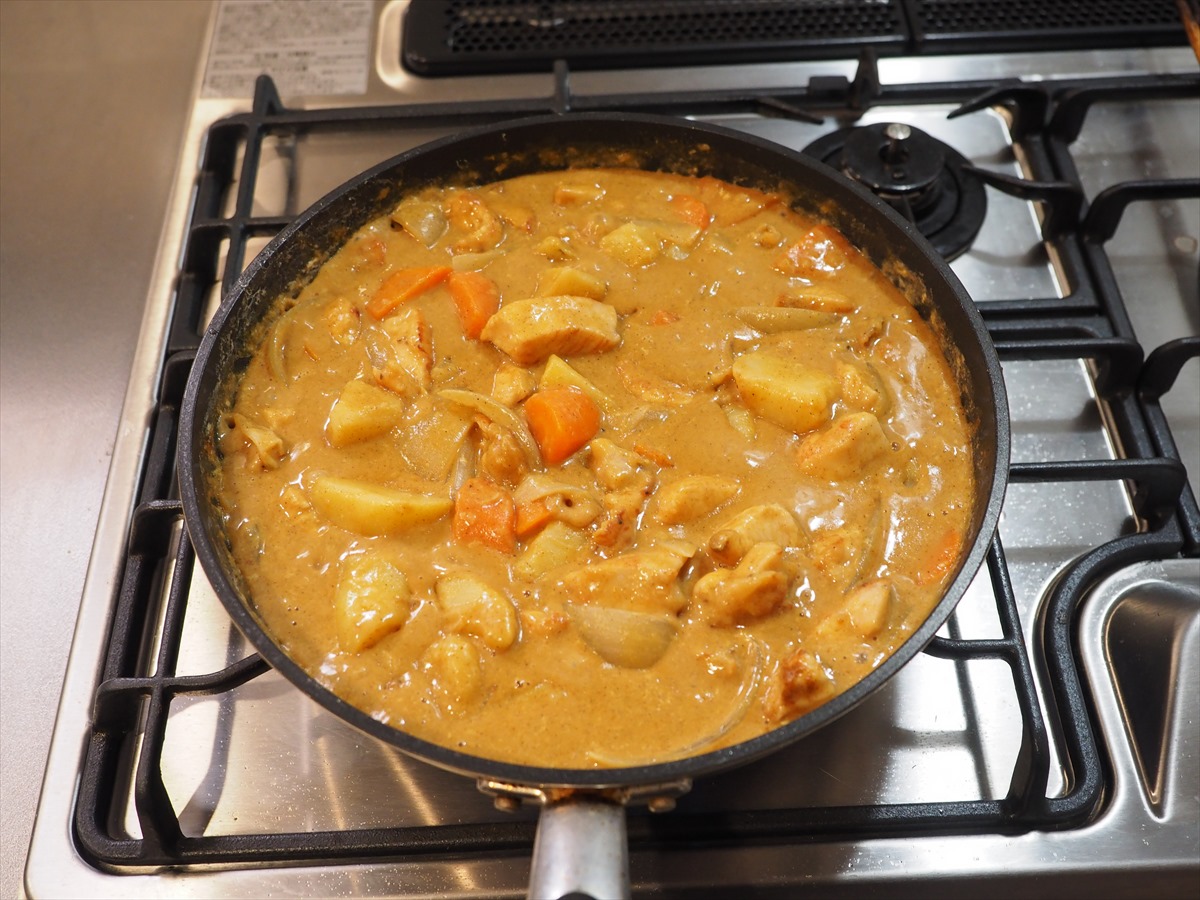 鶏むね肉のカレークリームシチュー