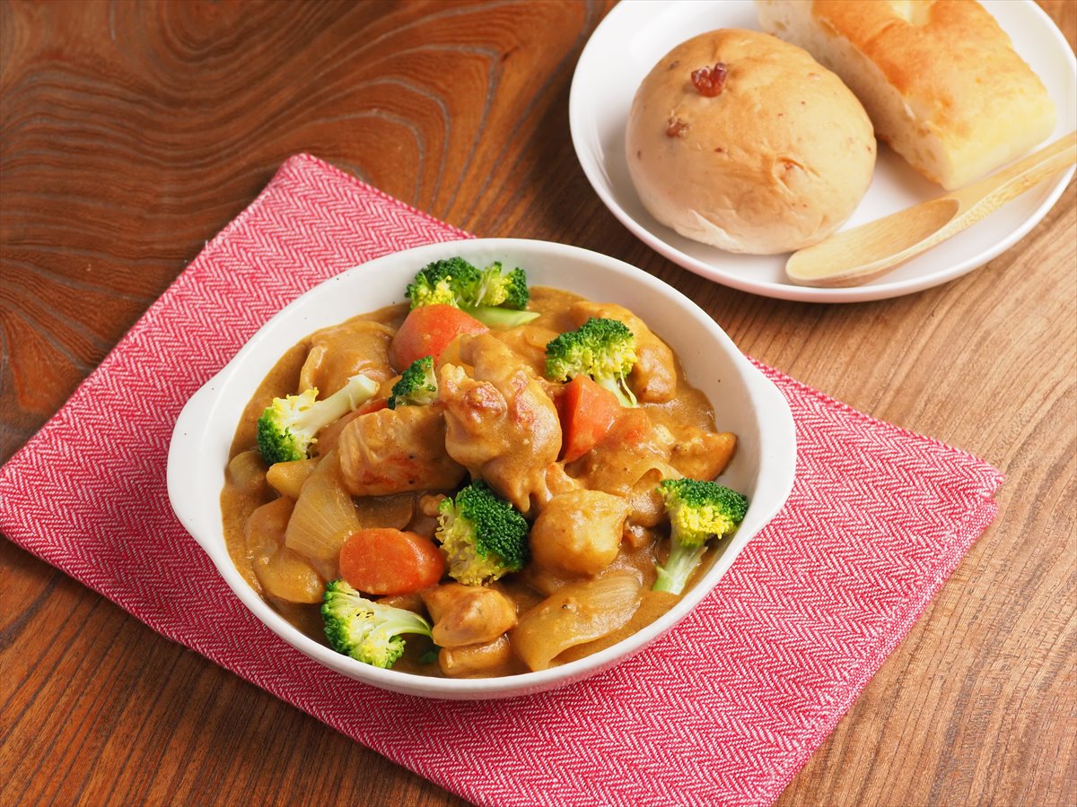 鶏むね肉のカレークリームシチュー